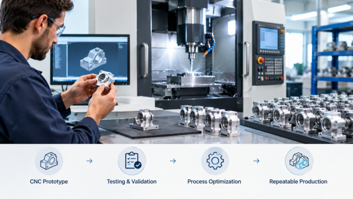 image CNC Prototypes Become Repeatable Production Parts